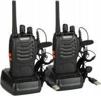 810 KRÓTKOFALÓWKI BAOFENG BF-88E ZESTAW WALKIE TALKIE