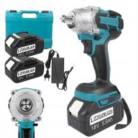 АККУМУЛЯТОРНЫЙ УДАРНЫЙ ГАЙКОВЕРТ МОЩНЫЙ СВЕТОДИОДНЫЙ 650 НМ 2X АККУМУЛЯТОР