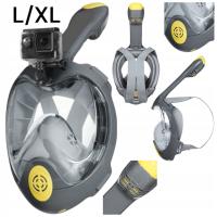 Полнолицевая маска для подводного плавания с трубкой pro5 очки для подводного плавания