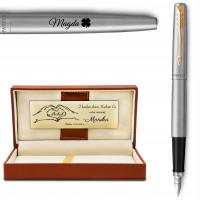 Авторучка Parker Jotter GT с гравировкой кожа