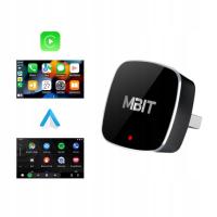 Adapter MBIT CarPlay/Android Auto bezprzewodowy Bluetooth USB