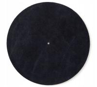 Mata do gramofonu Pro-Ject Leather it black skóra