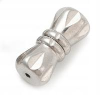 Platynowe Zapięcie Skręcane Kolumna Stal Nierdzewna 11x5mm Otwór:0,8mm 2szt