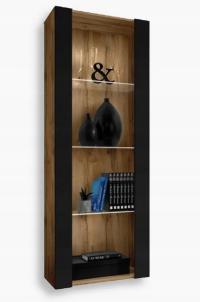 Witrynka Witryna Szafa Półka Szklana Otwarta Nowoczesna