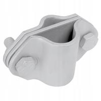 Uchwyt Odgromowy - Złącze Krzyżowe 2-śrubowe do Uziomu Bednarki 2xM8