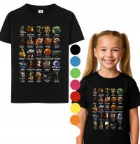 Koszulka dziecięca Italian Brainrot Roblox Tshirt M 140cm +Tatuaże