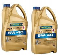 2× Olej silnikowy Ravenol Turbo VST USVO 4 l 5W-40