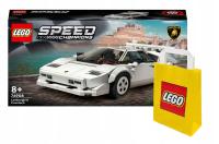 LEGO SPEED CHAMPIONS 76908 LAMBORGHINI COUNTACH + LEGO TORBA PAPIEROWA