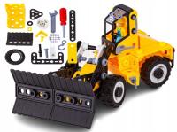 Zabawki dla chłopca SPYCHARKA maszyny budowlane Klocki konstrukcyjne budowa
