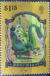 Montserrat kolonia brytyjska stary znaczek (6/10