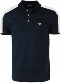 EMPORIO ARMANI MĘSKA KOSZULKA POLO GRANATOWA EA7 POLÓWKA /