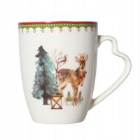 ARCA KUBEK ŚWIĄTECZNY Prezent 280ml Porcelana Wzór 12