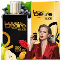 Feromony Damskie Perfumy z Feromonami Love&Desire Premium GOLD 100ml MOCNE