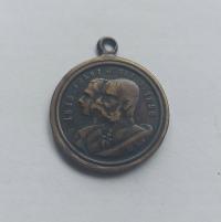 FRANCISZEK JÓZEF I Rzadki medalik 50 LAT KORONACJI