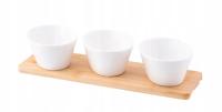 Набор из 3 чашек для бамбуковой салатницы Altom Design Regular 150 мл