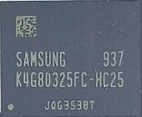 PAMIĘĆ BGA VRAM SAMSUNG K4G80325FB-HC25