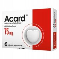 Acard 0,075 g, tabletki, 60 sztuk