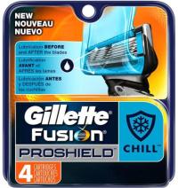 Gillette Fusion Proshield lub Chill 4-pak USA/UK