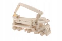 TIR Z DRZEWEM Tatra drewniana zabawka EKO PL dla dzieci