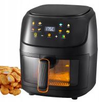 FRYTKOWNICA BEZTŁUSZCZOWA FRYTOWNICA AIR FRYER SEPARATOR MOCNA 2400W 6L