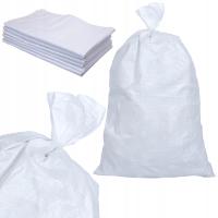 Worki polipropylenowe 70x120 cm do zboża, otrębów, węgla, gruzu – 200 szt.