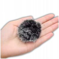 FUTERKO OCHRONA PRZED WIATREM DO MIKROFONU KRAWATOWEGO BEZPRZEWODOWEGO