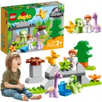 KLOCKI LEGO DUPLO DINOZAUROWA SZKÓŁKA DINOZAURY PREZENT DLA 2,3,4 LATKA