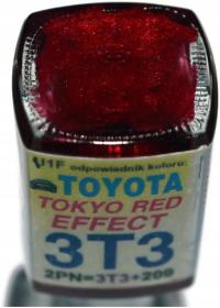 TOYOTA 3T3 TOKYO RED LAKIER ZAPRAWKA DO RYS ARA 10 ML