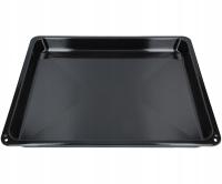 Blacha głęboka Amica czarna 46.5 cm x 39 cm do piekarnika