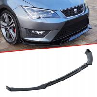 Спойлер под бампер Seat Leon 5F FR spliter переднего бампера