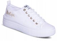 TRAMPKI LEE COOPER LCW-24-44-2462LA, Białe na platformie