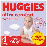 Подгузники HUGGIES Ultra Comfort Maxi размер 4 66sz
