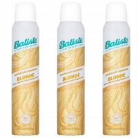 BATISTE Suchy szampon do włosów dla blondynek BLONDE, 3 x 200 ml
