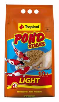 Pokarm pływający pałeczki dla ryb oczkowych Tropical Pond Sticks Light 10l
