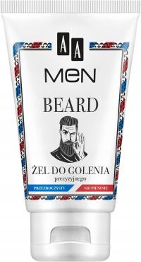 AA MEN BEARD ГЕЛЬ ДЛЯ БРИТЬЯ ДЛЯ МУЖЧИН / ТОЧНЫЙ УСПОКАИВАЮЩИЙ ГЕЛЬ 100 МЛ