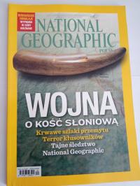 National Geographic Polska nr 9 2015 Kość słoniowa