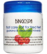 Соль для усталых ног с гуараной BINGOSPA 550 г