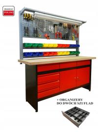 Верстак для гаража слесарные инструменты ящики органайзеры