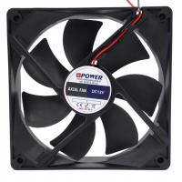 Промышленный вентилятор 120x120x25 мм 12 В шарикоподшипник твердый 120x25