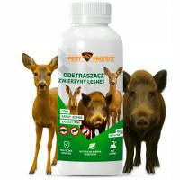 ODSTRASZACZ ŚRODEK NA DZIKI DZIKÓW SARNY SAREN ZAJĄCE JELENI NATURALNY PŁYN