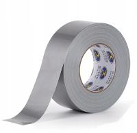 TAŚMA NAPRAWCZA srebrna szara ZBROJONA monterska DUCT TAPE 50m x 48mm MOCNA