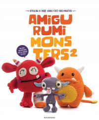 Книга с рисунками талисманов Amigurumi Monsters 2