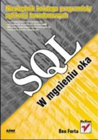 SQL w mgnieniu oka Ben Forta