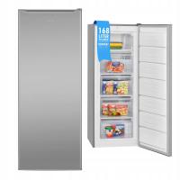 Zamrażarka Bomann GS7340 inox 168L wolnostojąca Klasa E Outlet A4775 /K