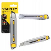 NÓŻ DO TAPET STANLEY Z OSTRZEM ŁAMANYM 18mm 10-018
