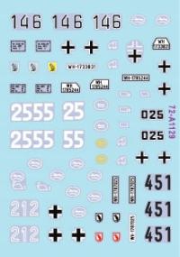 Star Decals 72-A1129 1/72 Windhund #1 SdKfz 250/9