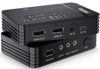 Video Digitalizator Rollei VD-5 HDMI OUT IN USB HOST LINE IN AUT REC