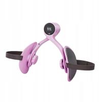 Thigh Exerciser Portable Non Slip Home Gym Workout 360 Purple with Counter