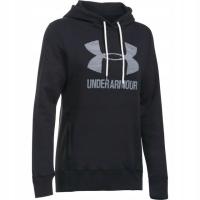 BLUZA UNDER ARMOUR FAVORITE FLEECE SPORTSTYLE WOMEN BLACK M