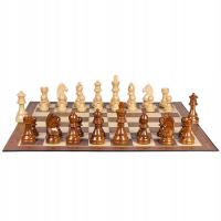 Niemiecki rycerz Staunton Chessmen 34 Ciężkie szachy